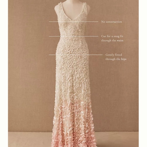 NWT Theia Wedding Dress - Picture 5 of 6